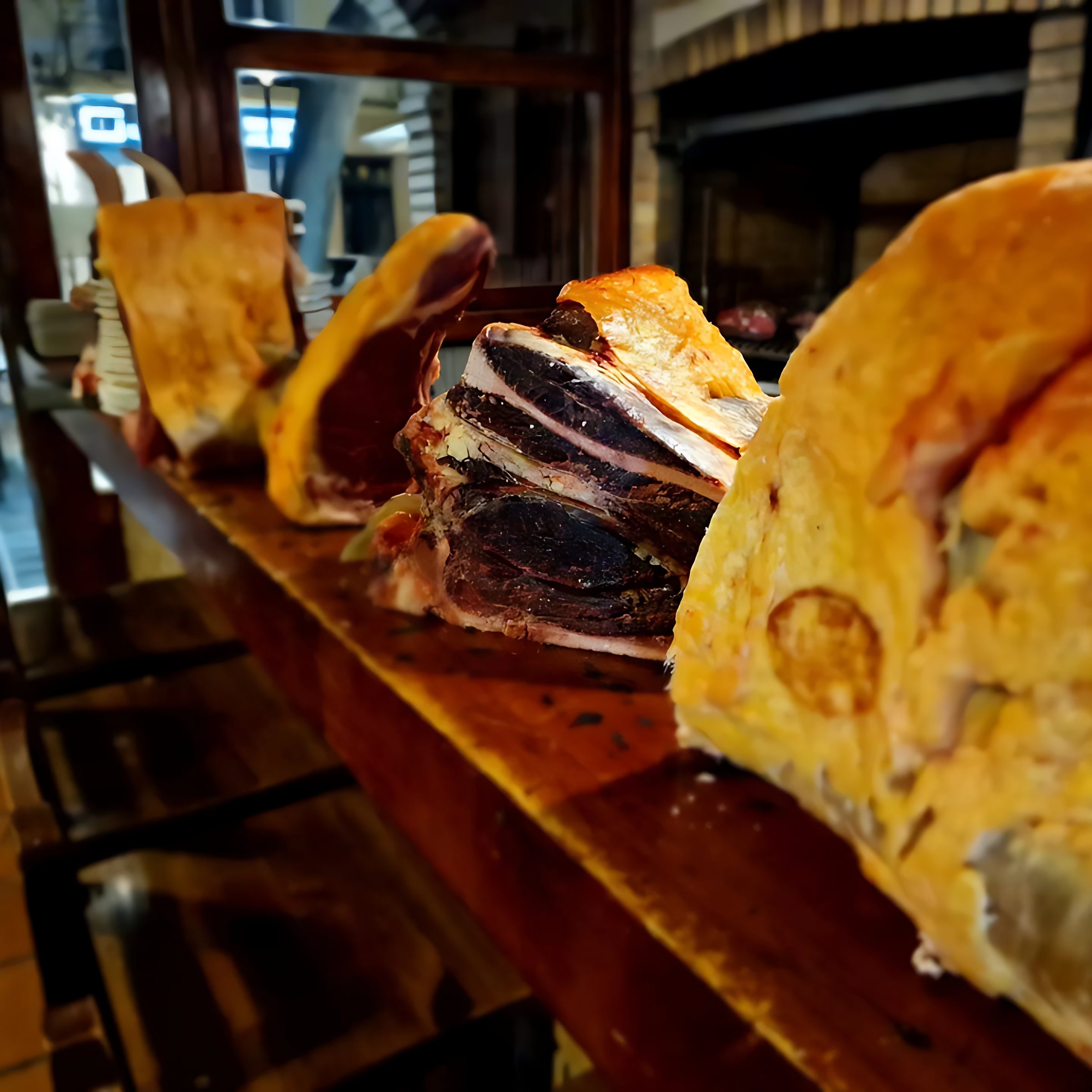 Piezas maduradas en seco